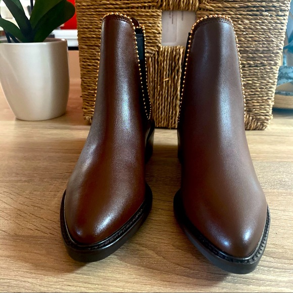 COPY - Coach Brown Bowery Chelsea Boot 5.5 - Picture 7 of 11